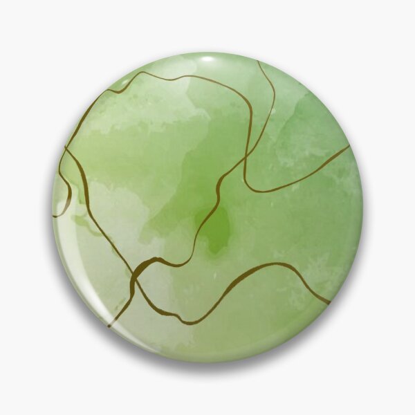 Item preview, Green Watercolour With Gold Accent designed and sold by sarahvonurban.