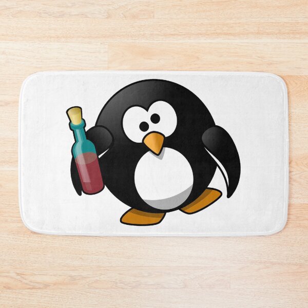 Item preview, pingüino borracho designed and sold by JBaystro.