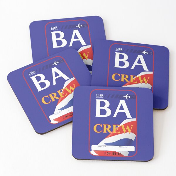 Item preview, Airline Inspired Crew Baggage Tags designed and sold by travelwitheric.