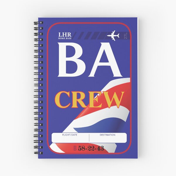 Item preview, Airline Inspired Crew Baggage Tags designed and sold by travelwitheric.
