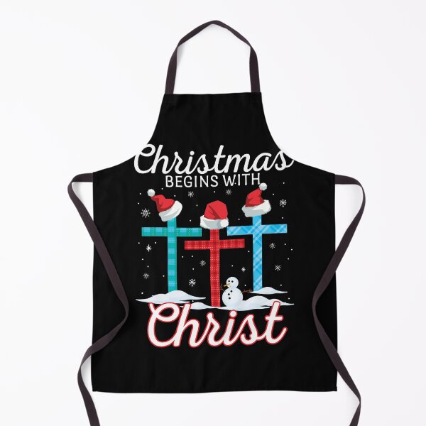 Item preview, Christmas Begins With Christ Plaid Cross Santa Hat designed and sold by tshirtexpressiv.