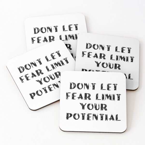 Item preview, Don t Let Fear Limit Your Potential, © DAM Creative designed and sold by DAM Creative ⭐⭐⭐⭐⭐.