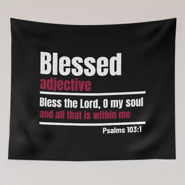 Item preview, Blessed Biblical Definition bible verse designed and sold by Luvjesus2.
