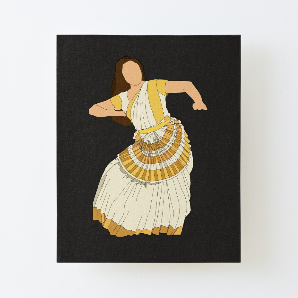 Illustration Indian Mohiniyattam Dance Form Stock Vector by ©ColorBolt  182805686