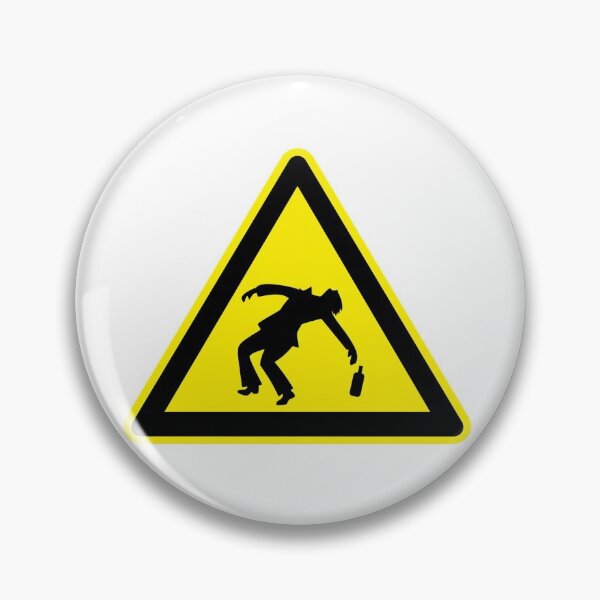 Item preview, Drunk Man Caution Sign designed and sold by JBaystro.