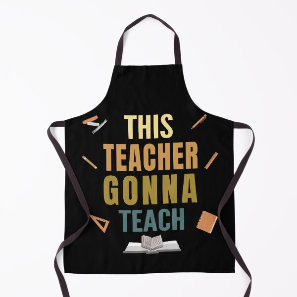 Item preview, This teacher gonna teach - Educational quote designed and sold by Soul ArtLove.