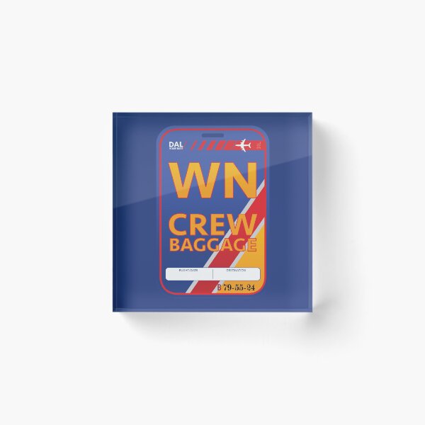 Artikelvorschau, Von Fluggesellschaften inspirierte Crew-Gepäckanhänger entworfen und verkauft von travelwitheric.