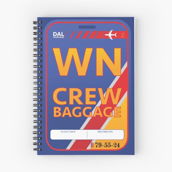 Item preview, Airline Inspired Crew Baggage Tags designed and sold by travelwitheric.