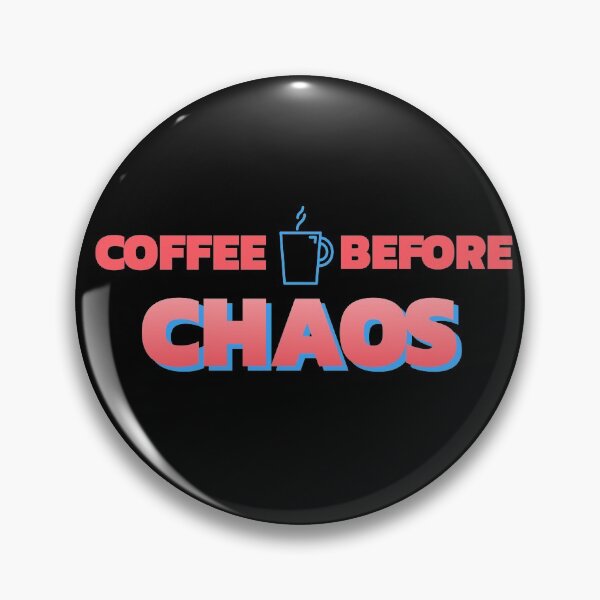 Item preview, Coffee Before Chaos Icon designed and sold by Coder-T.