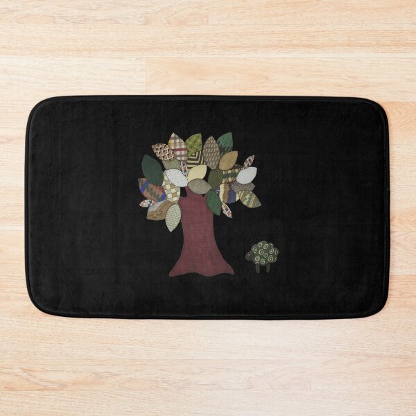 Item preview, Sheep and Tree on Black designed and sold by ErinBrieArt.
