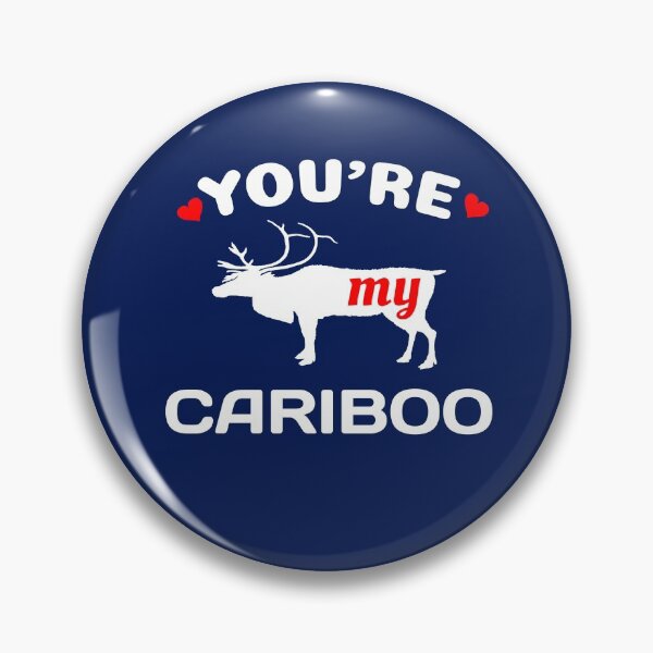 Item preview, You're My Cariboo- Caribou Valentine's Day designed and sold by SharpThreadZ.