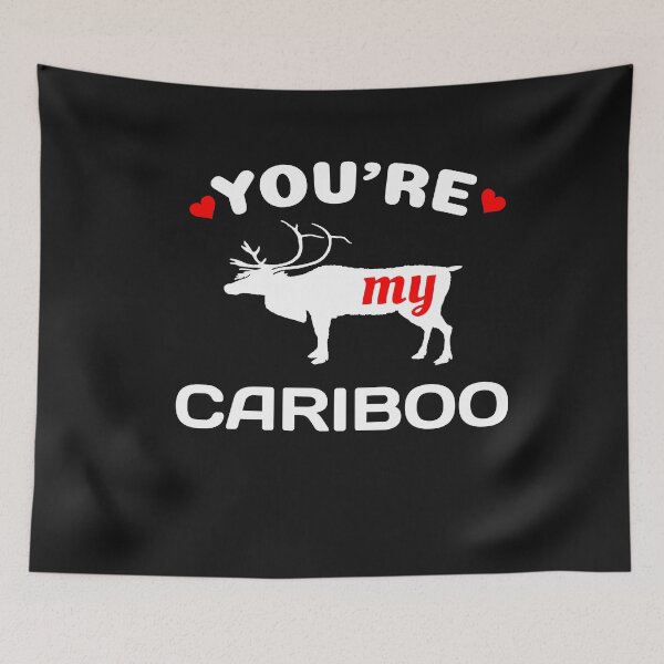 Item preview, You're My Cariboo- Caribou Valentine's Day designed and sold by SharpThreadZ.