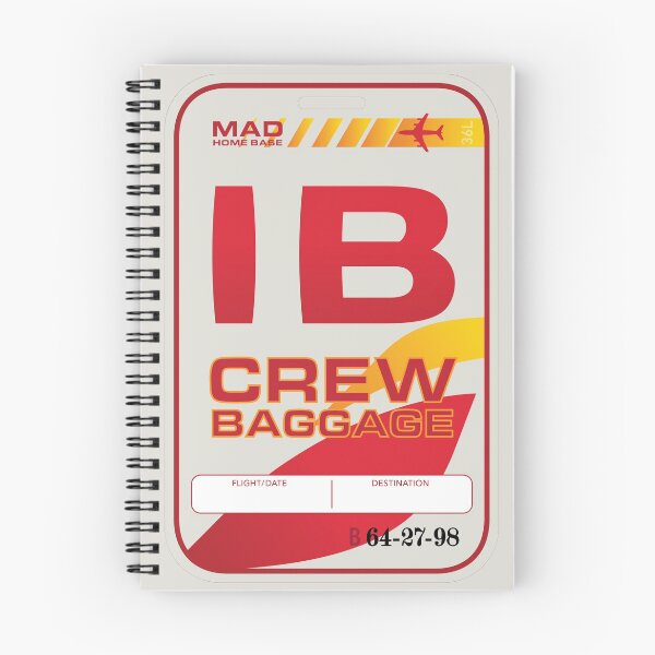 Item preview, Airline Inspired Crew Baggage Tags designed and sold by travelwitheric.