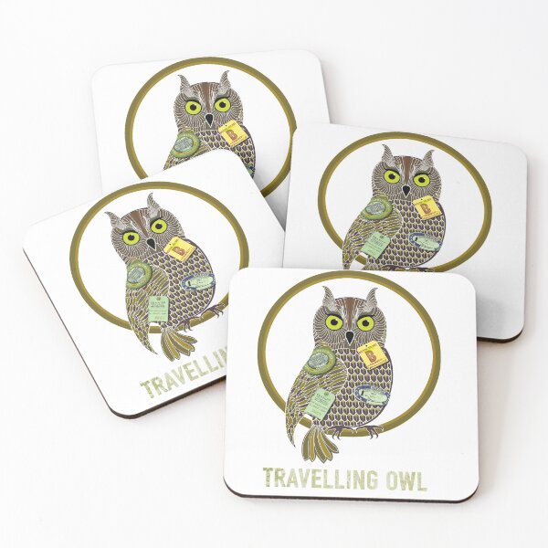 Item preview, Traveling Owl, traveling owl designed and sold by Jaime Brash.