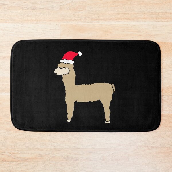 Item preview, Cute Alpaca with Santa Hat Merry Christmas designed and sold by oxoxoxo.