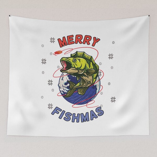 Item preview, Merry Fishmas designed and sold by GeniusDesignArt.