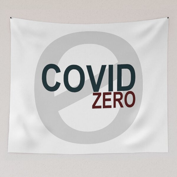 Artikelvorschau, COVID ZERO (0 COVID-19-Fälle) entworfen und verkauft von shahramroj.