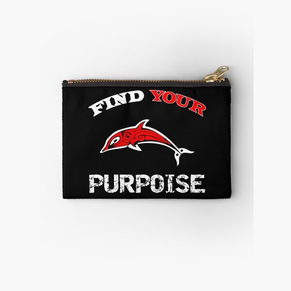 Item preview, Find Your Purpoise-motivation porpoise designed and sold by SharpThreadZ.