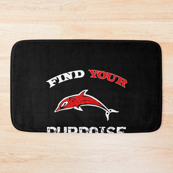 Item preview, Find Your Purpoise-motivation porpoise designed and sold by SharpThreadZ.