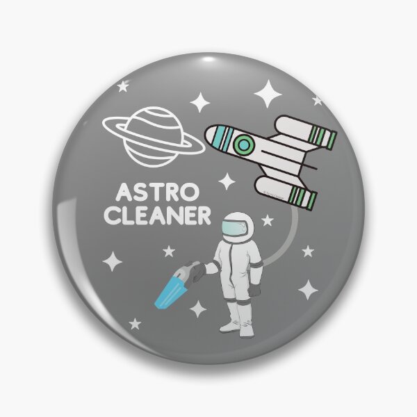 Item preview, Astro Cleaner Vacuum Funny Housekeeping Lady Gifts designed and sold by SavvyCleaner.