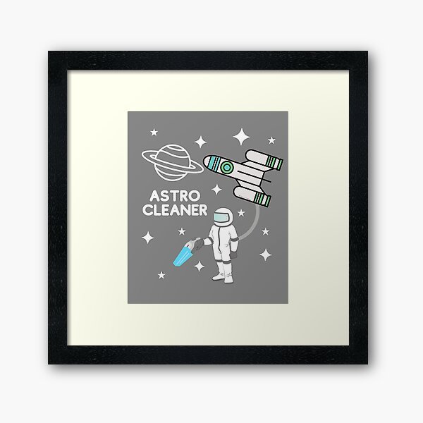 Item preview, Astro Cleaner Vacuum Funny Housekeeping Lady Gifts designed and sold by SavvyCleaner.