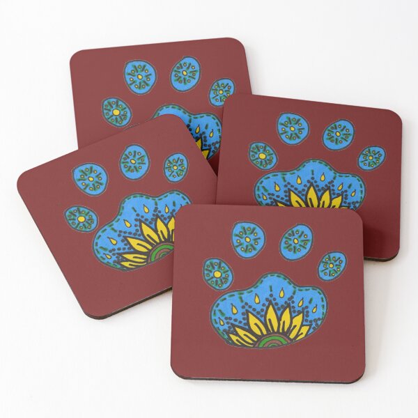 Item preview, Sunflower Paw Print designed and sold by Lisa Young.
