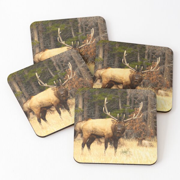 Item preview, Angry Elk - Rocky Mountain National Park designed and sold by HootenannyPhoto.