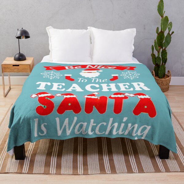 Item preview, Be Nice Teacher Santa Is Watching designed and sold by giangtran.