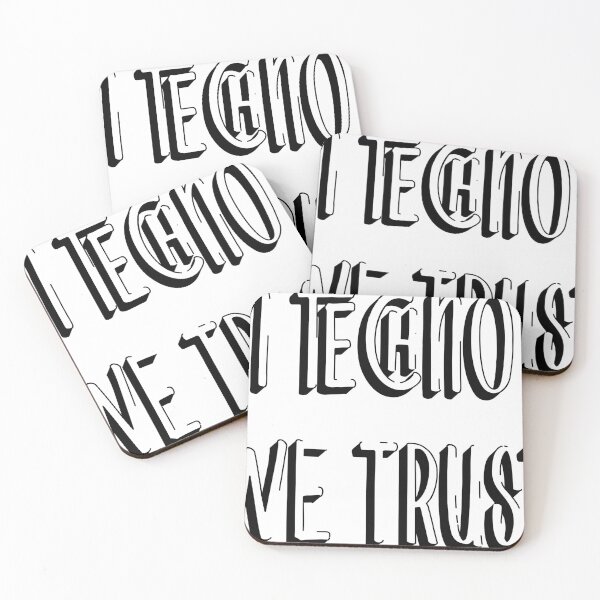 Item preview, In Techno We Trust designed and sold by Graykat.