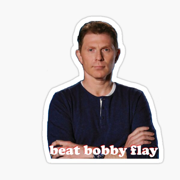 Beat Bobby Flay sticker Sticker