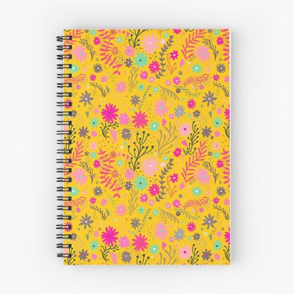 Item preview, Yellow ditsy floral designed and sold by Kamaloca.