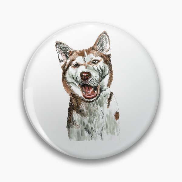 Item preview, Chatty husky designed and sold by Sharuss.