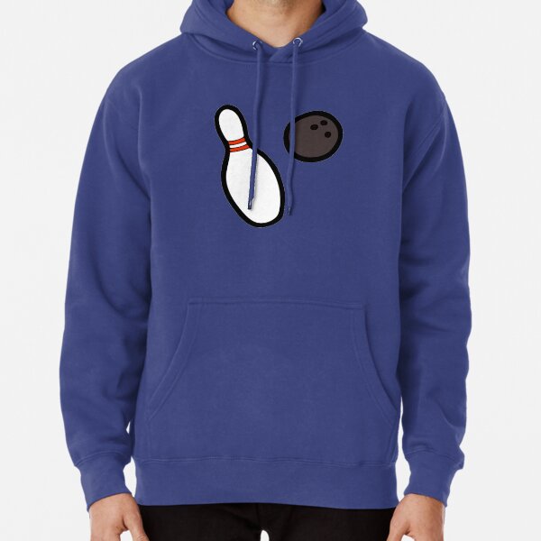 Bowling for Pins Pattern Pullover Hoodie