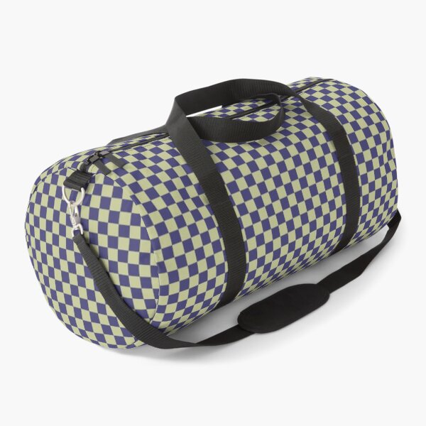 Item preview, Dark Blue and Grey Checkerboard Pattern designed and sold by ittybittyowl.