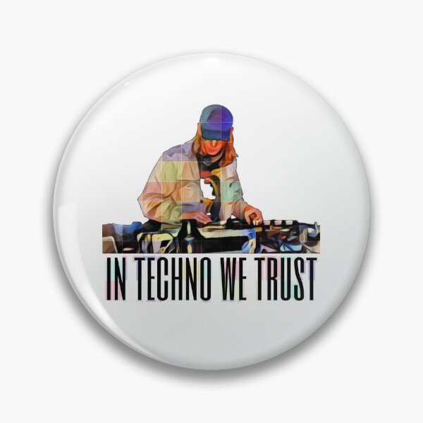 Item preview, In Techno We Trust DJ Artwork designed and sold by Gordon Nelson.