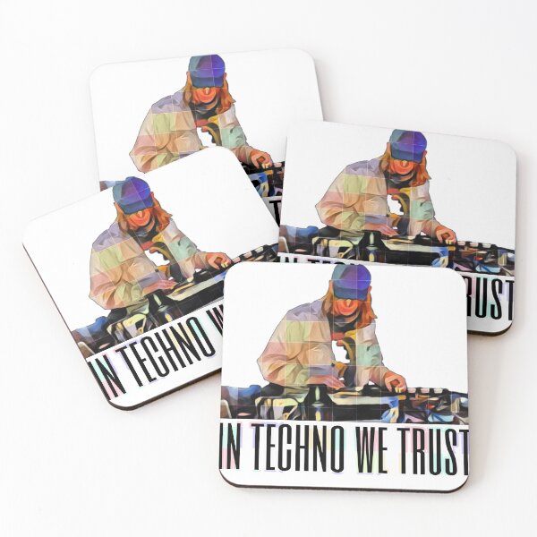 Item preview, In Techno We Trust DJ Artwork designed and sold by Gordon Nelson.