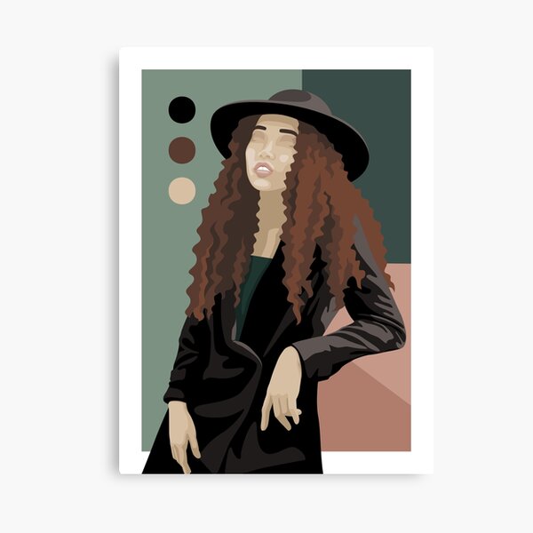 Retro Vibes - Unwind Canvas Print