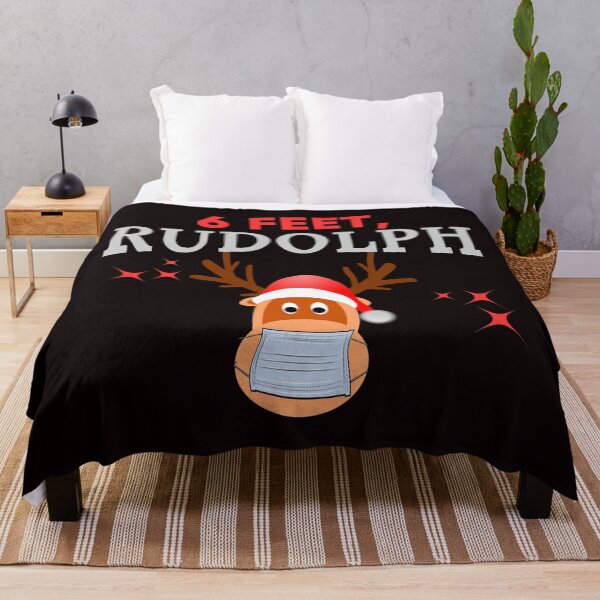 Item preview, 6 Feet, Rudolph - Funny Cute Rudolph Reindeer with A Mask Gift designed and sold by leo121687.