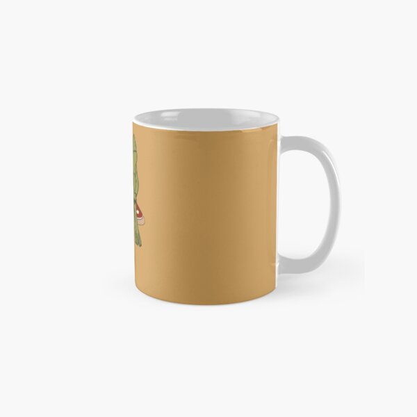 frog on mushroom Classic Mug