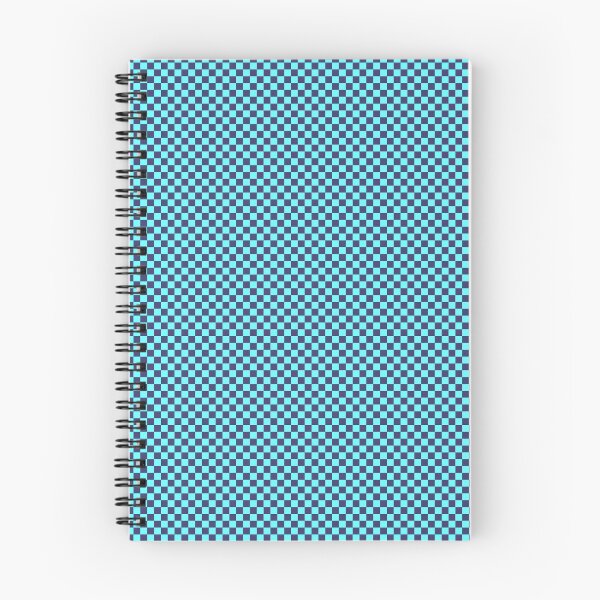 Item preview, Dark Blue and Teal Checkerboard Pattern designed and sold by ittybittyowl.