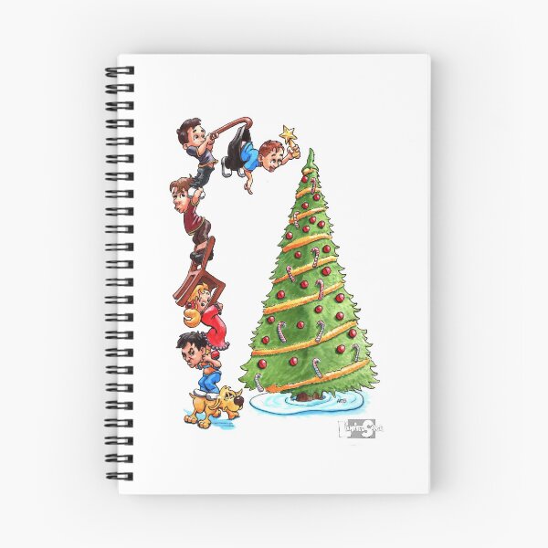 Item preview, Kids decorating the Christmas Tree! designed and sold by mcjan72.