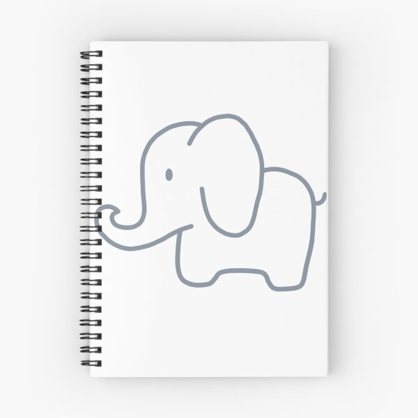 Item preview, cute elephant  designed and sold by tatidlosangeles.