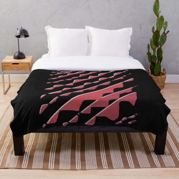 Item preview, Ondas invertidas en rojo designed and sold by Lians.