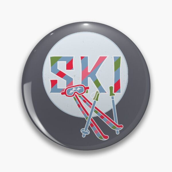 Item preview, Ski In Stripes designed and sold by SharksOnShore.