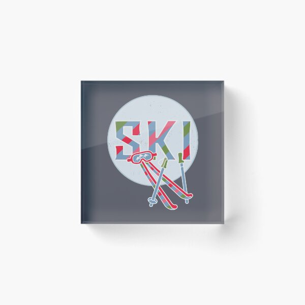 Item preview, Ski In Stripes designed and sold by SharksOnShore.