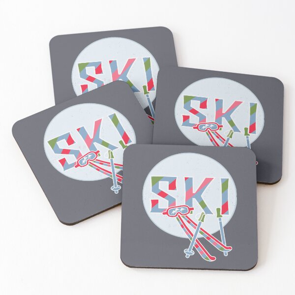Item preview, Ski In Stripes designed and sold by SharksOnShore.