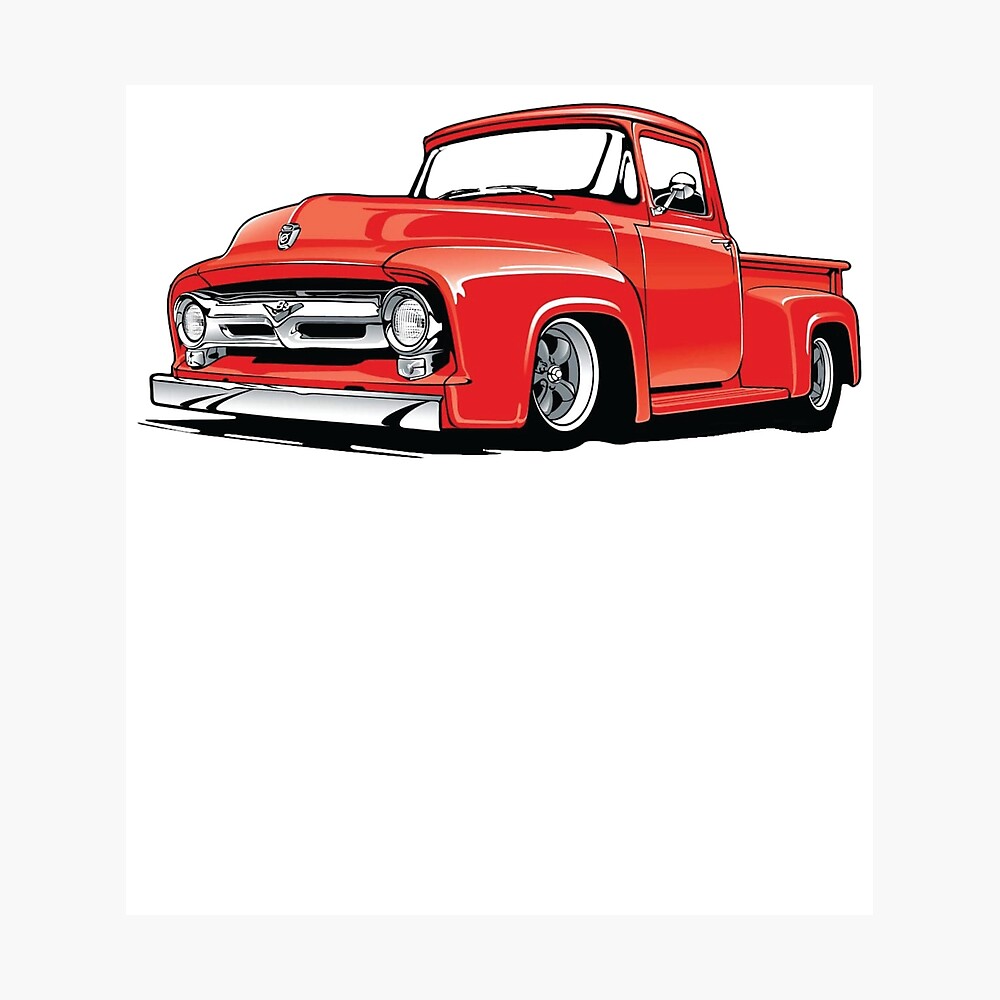 1953-1956 Ford Pick Up Hood Emblem 