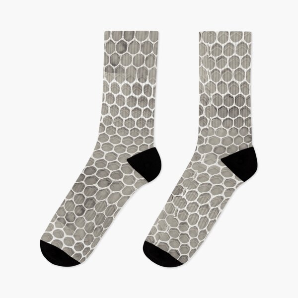 Item preview, Silver Honey Comb Pattern designed and sold by sarahvonurban.