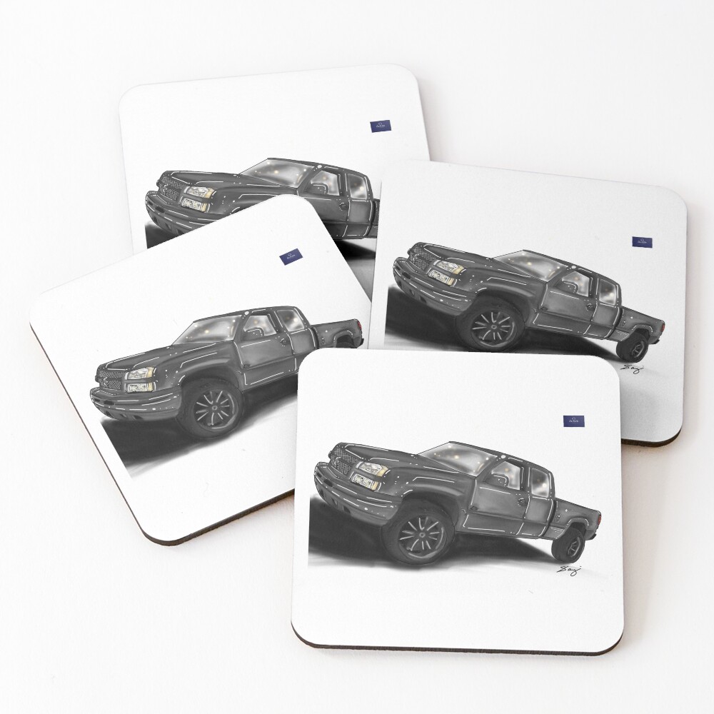 Item preview, Coasters (Set of 4) designed and sold by CarArt4Fun.