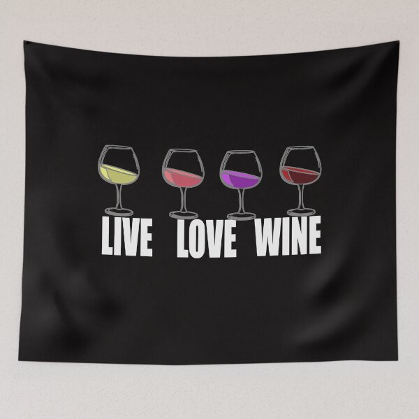 Item preview, LIVE LOVE WINE designed and sold by JAZTshirt.